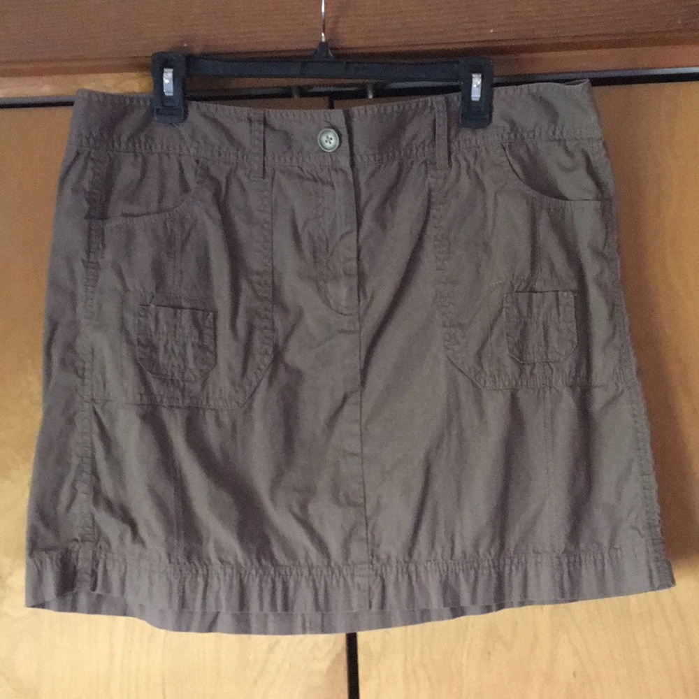 LOFT brown skirt, size 14